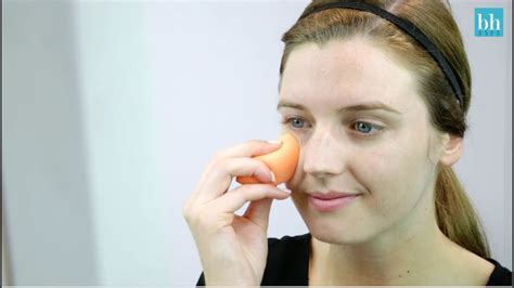 How To Apply Foundation With A Sponge Youtube