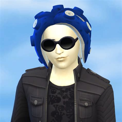 Zaneida And The Sims 4 — Splatoon Octopus Hair Short Base Game Compatible