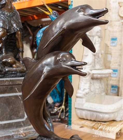 Bronze Fountains Dancing Dolphins Bronze Fountain Bf 150 Fines