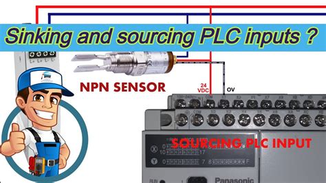 What Is Sinking And Sourcing Plc Inputs Pnp Npn Sensor Wiring With