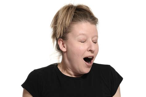 Yawn Woman Naturally Unbridled