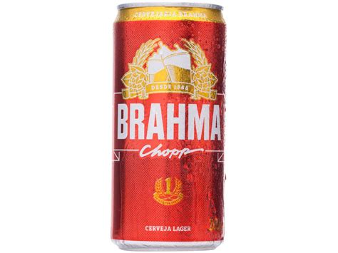 Kit Cerveja Brahma Chopp Pilsen 269ml Cada 15 Unidades Com 2 Copos