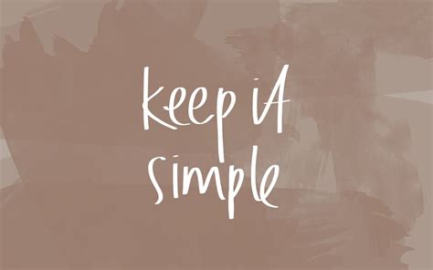 Keep It Simple Desktop Wallpaper Data Rimg Lazy Calligraphy