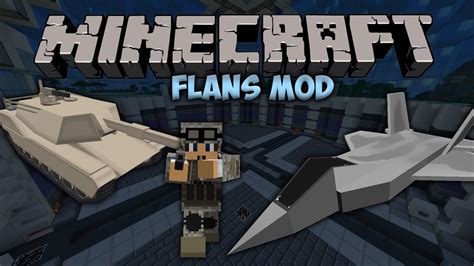 Jets Tanks And Guns Flans Mod Minecraft Mod Showcase 7 Youtube