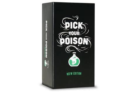 Shop Pick Your Poison Adult Card Game The “what Would You Rather Do ” Party Game [nsfw Edition