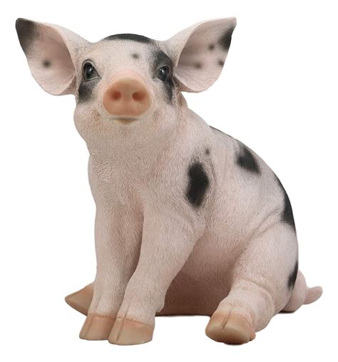 Home And Living Ornaments And Accents Pair Pigs Ceramic Pig Cake Topper