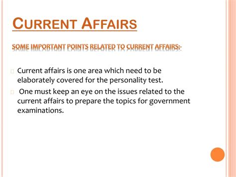 Ppt Know More About Current Affairs Powerpoint Presentation Free