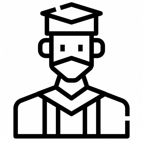 Avatar Graduate Man Mask People User Icon Download On Iconfinder