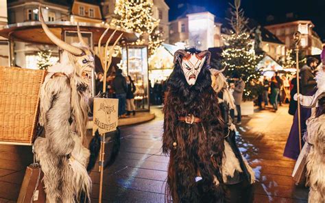 Krampus Parade Santas Evil Twin Will Beat You With A Broom During