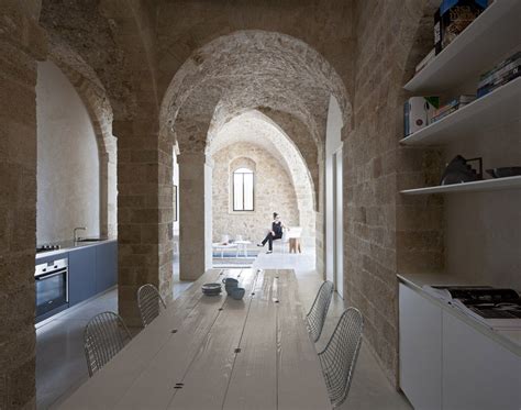 Contemporary homes, modern interiors, residential architecture, staircases tagged with: Contemporary Apartment In Jaffa Restored From Historical Building | iDesignArch | Interior ...