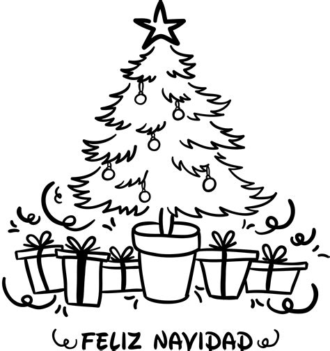 Arriba 94 Imagen De Fondo Dibujos De Navidad En Blanco Y Negro El último