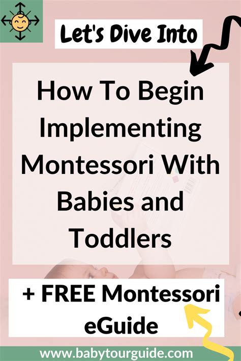 How To Begin Montessori With Your Baby Baby Tour Guide