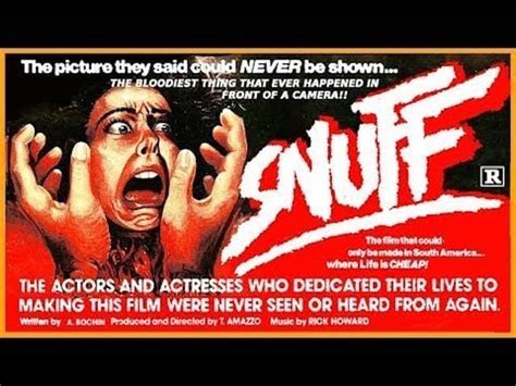 Horror Movie Review Snuff 1975 GAMES BRRRAAAINS A HEAD BANGING LIFE