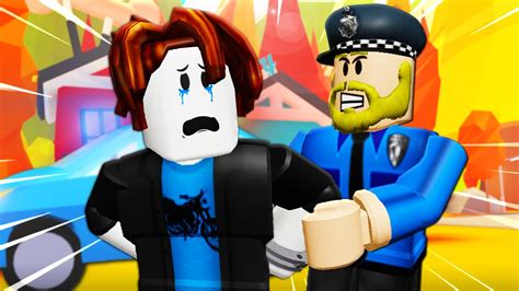 He Was Arrested For Being A Noob In Adopt Me A Roblox Movie Story