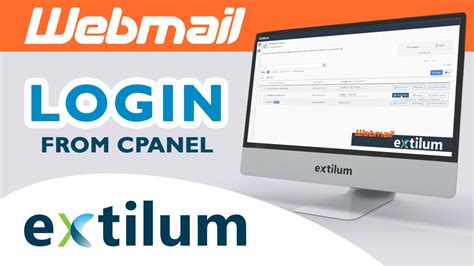 Login To Webmail From Cpanel Extilum Knowledgebase