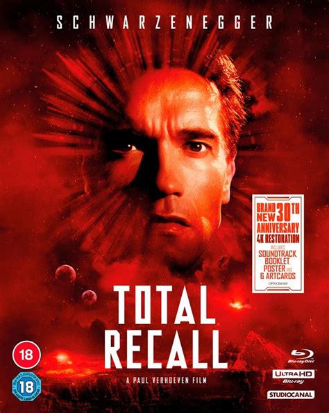 Total Recall 30th Anniversary 4k Ultra Hd Collectors Edition 4k