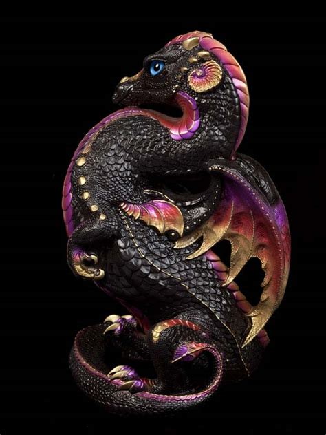 Emperor Dragon Black Gold Windstone Editions