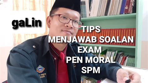 Cara terbaik untuk mempersiapkan soalan temu duga ini ialah memikirkan hobi yang sesuai terlebih dahulu. Tonton cara jawab SOALAN STRUKTUR PEN MORAL SPM oleh GALIN ...