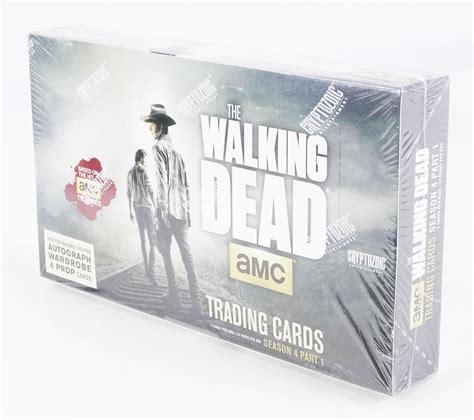 The Walking Dead Season 4 Part 1 Trading Cards Box Cryptozoic 2016 Da Card World