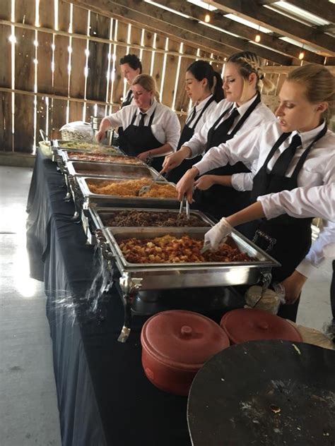 Our dedicated staff will go the extra mile to make your experience memorable. buffet line mexican food - Popolo Catering