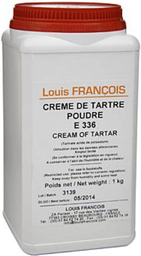 louis françois creme de tartre poudre 1 kg amazon fr cuisine and maison