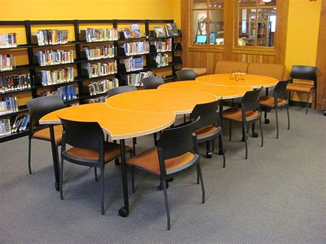 Library Furniture Reading Tables And Chairs Library Furniture