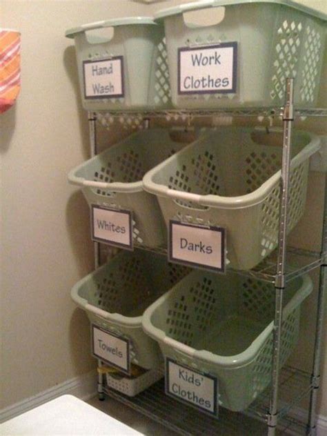 There are many different methods of dealing with laundry. 50 Laundry Storage And Organization Ideas 2017