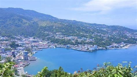 Wisata Papua Bukit Jayapura City Dan Indahnya Lanskap Ibukota Papua