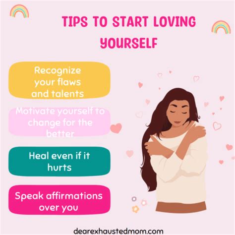 How To Start Loving Yourself Today Dear Exhausted Mom