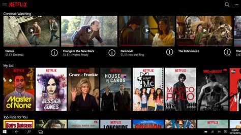Netflix Goes Universal With All New Windows 10 App