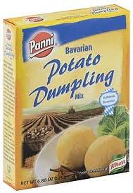 Repeat with the remaining mix, spacing the pancakes about 2 inches apart. Panni Dumpling Mix Potato, Bavarian 6.88 oz Nutrition Information | ShopWell