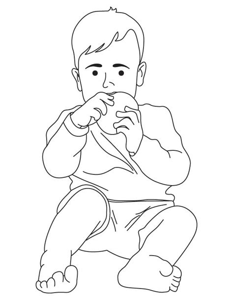 John 14 6 … bread clipart colouring page pencil and in color bread clipart. Boy eating bread coloring page | Download Free Boy eating ...