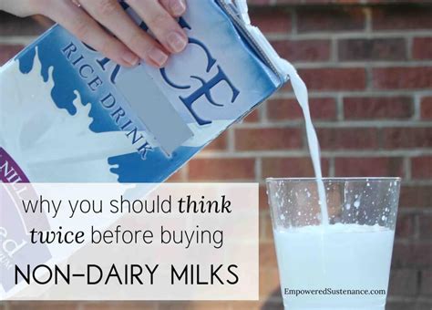 Non Dairy Milks Think Twice Before Buying Wellness Media