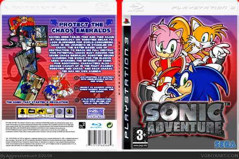 Sonic Adventure Wii Box Art Cover By Aggressivetouch
