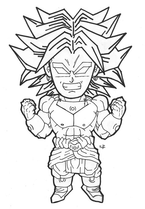 Saiyan Coloring Pages For Children