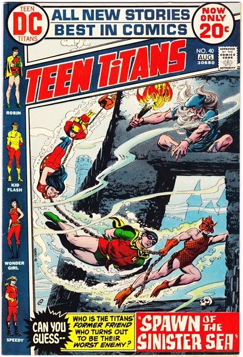 Teen Titans Vol 1 40 Comic Vintage Book 1972 Dc Comics Etsy
