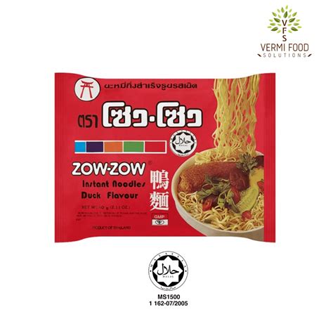 1 Packet Zow Zow Duck Noodle 60 Gm Shopee Malaysia