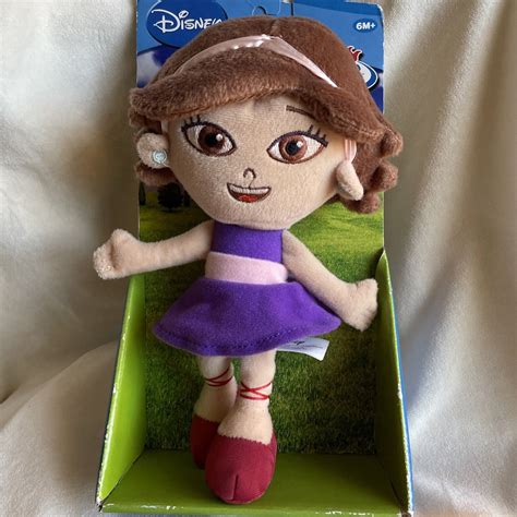 Disney Little Einsteins 8 Bean Bag Bottom Soft Plush Doll June Annie