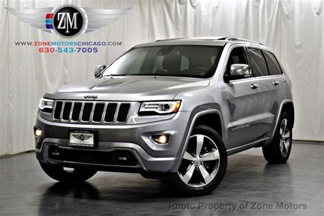 2014 Used Jeep Grand Cherokee 4wd 4dr Overland At Zone Motors Serving