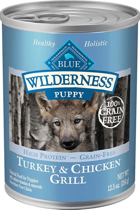 Specially formulated for puppies blue life protection formula puppy food contains dha and ara. Blue Buffalo Wilderness Turkey & Chicken Grill Grain-Free ...