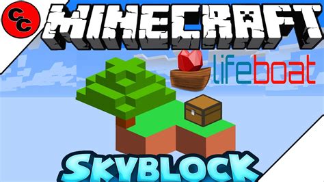 Minecraft Playing Skyblock On The Lifeboat Server Getting A Mini Me