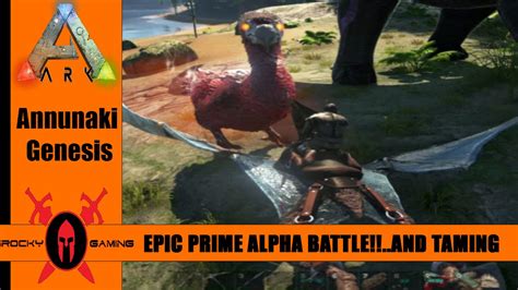 Ark Annunaki Genesis Epic Prime Alpha Battle And Taming Youtube