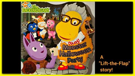 The Backyardigans Monster Halloween Party A Lift The Flap Story Read