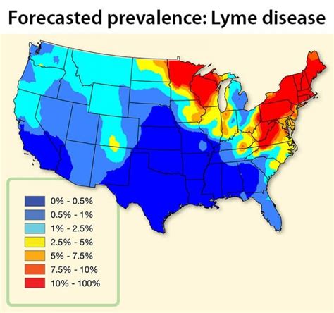 lyme disease new jersey map united states map