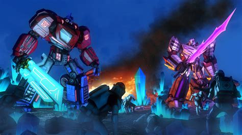 Megatron Optimus Prime Transformers 4k Hd Artist 4k Wallpapers Images Backgrounds Photos