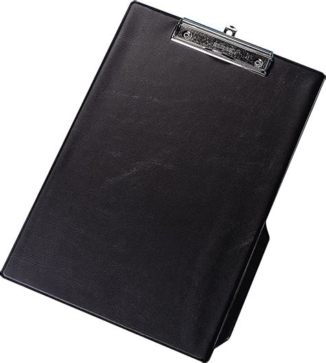 Q Connect A4foolscap Pvc Clipboard Black Uk Stationery