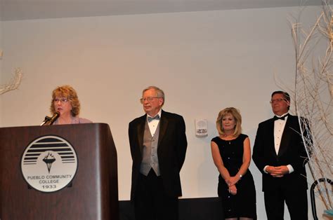 Honorees Paulette And Jim Stuart On Stage With Patty Erjavec And Jeff