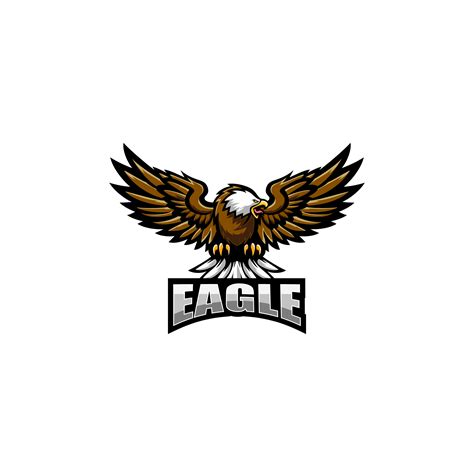 Free Eagle Mascot Logo – GraphicsFamily png image
