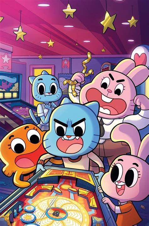 In cartoon network's comedy series, the amazing world of gumball. #Gumball #Darwin #Anais #Richard #Nicole # ...