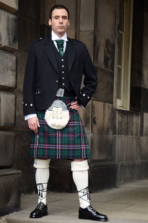 Scottish Fashion Men In Kilts Dignity Dress Accessories Formal Wear